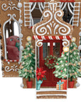 "Gingerbread House" - 3D Pop Up Christmas Card