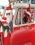 "Santa's Camper" - 3D Pop Up Christmas Card
