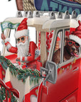 "Santa's Camper" - 3D Pop Up Christmas Card