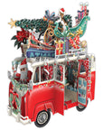 "Santa's Camper" - 3D Pop Up Christmas Card