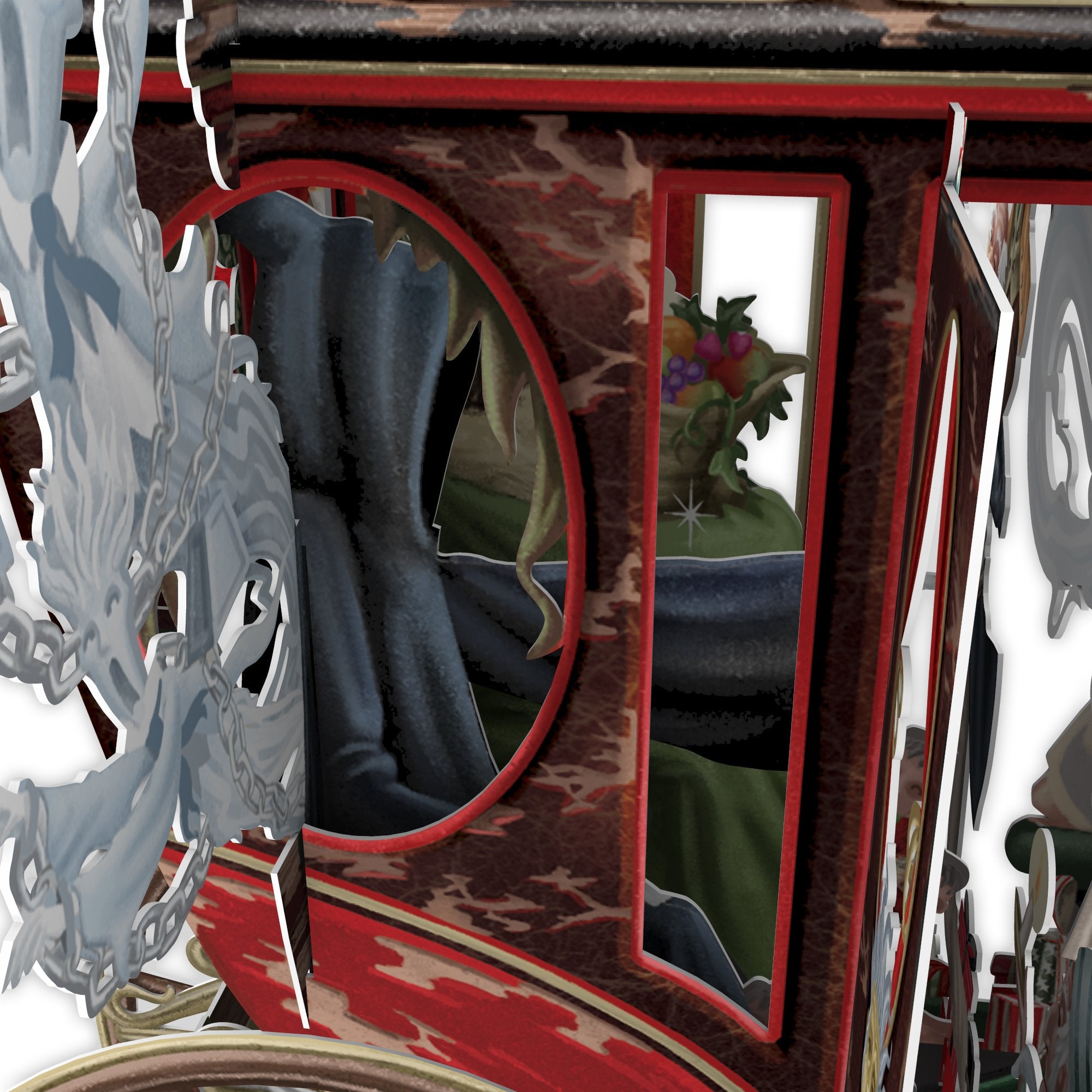 "Christmas Carol" - 3D Pop Up Christmas Card