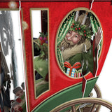 "Christmas Carol" - 3D Pop Up Christmas Card