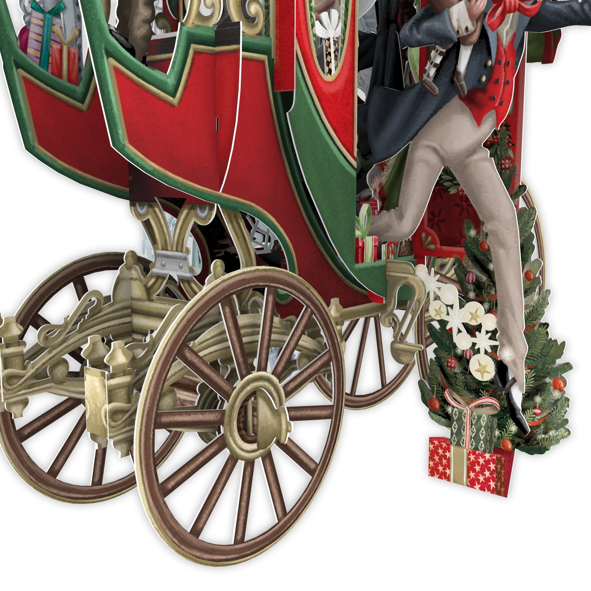 "Christmas Carol" - 3D Pop Up Christmas Card