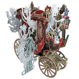 "Christmas Carol" - 3D Pop Up Christmas Card
