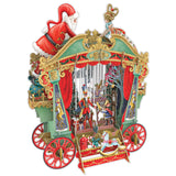 "Christmas puppets" - 3D Pop Up Christmas Card