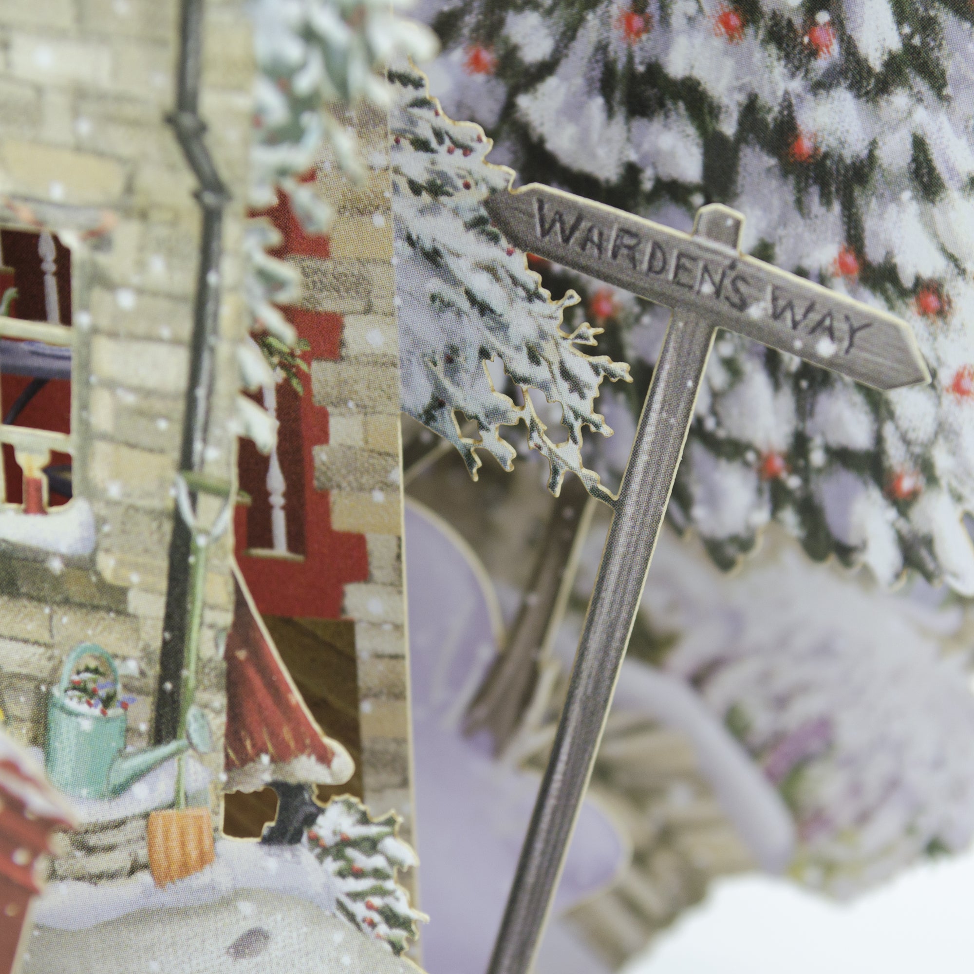 Christmas at the Old Post Office" - Top of the World Christmas Card