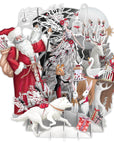 Santa & Fairy Pop Up Christmas Card