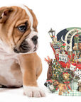Doggie 3D Pop Up Christmas Cards