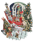 Doggie 3D Pop Up Christmas Cards