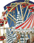 "Christmas Carousel" - Top of the World Christmas Card