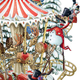"Christmas Carousel" - Top of the World Christmas Card