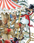 "Christmas Carousel" - Top of the World Christmas Card