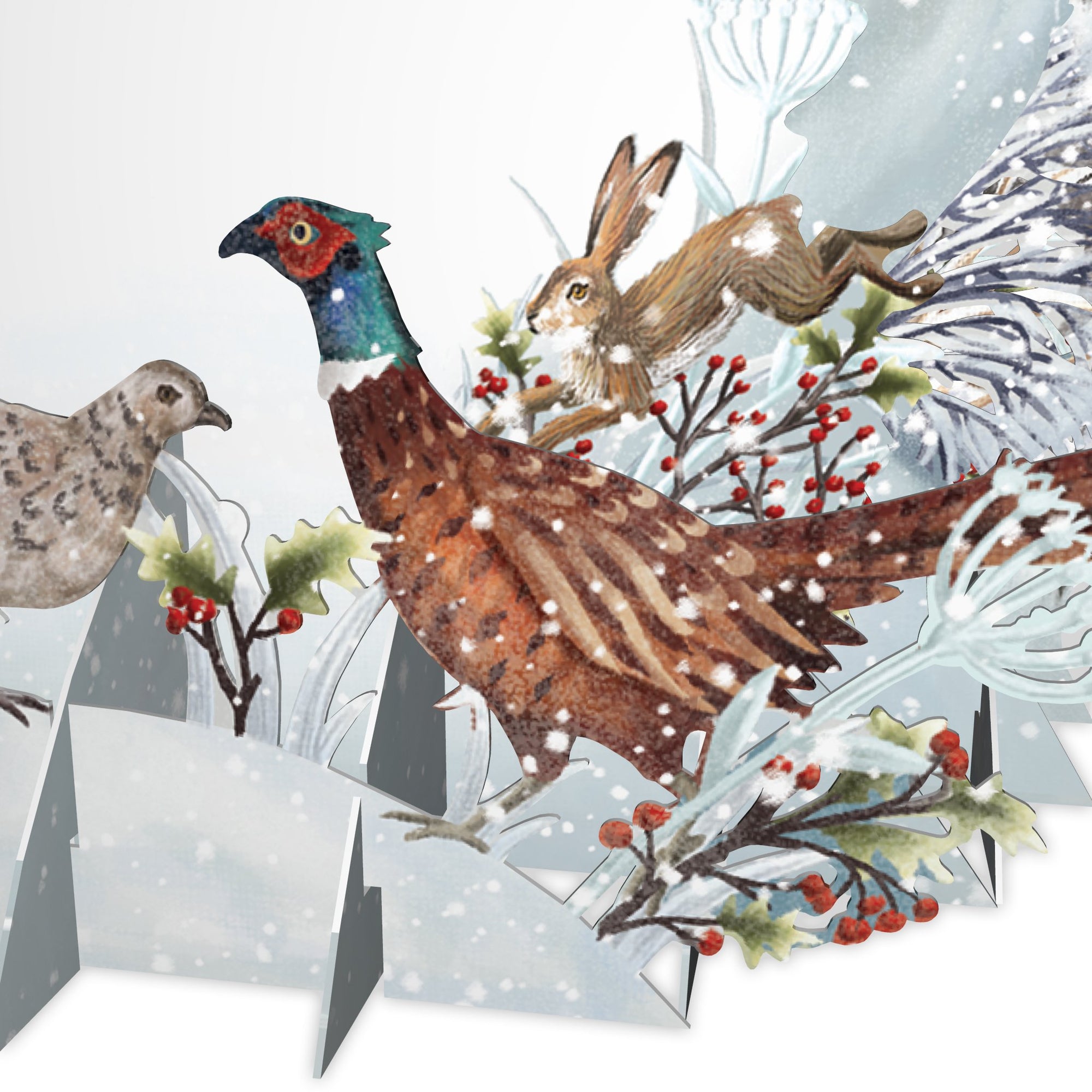 "Let it Snow" - Top of the World Card