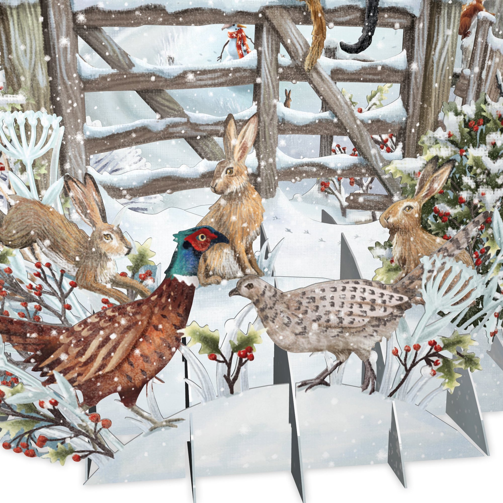 "Let it Snow" - Top of the World Card