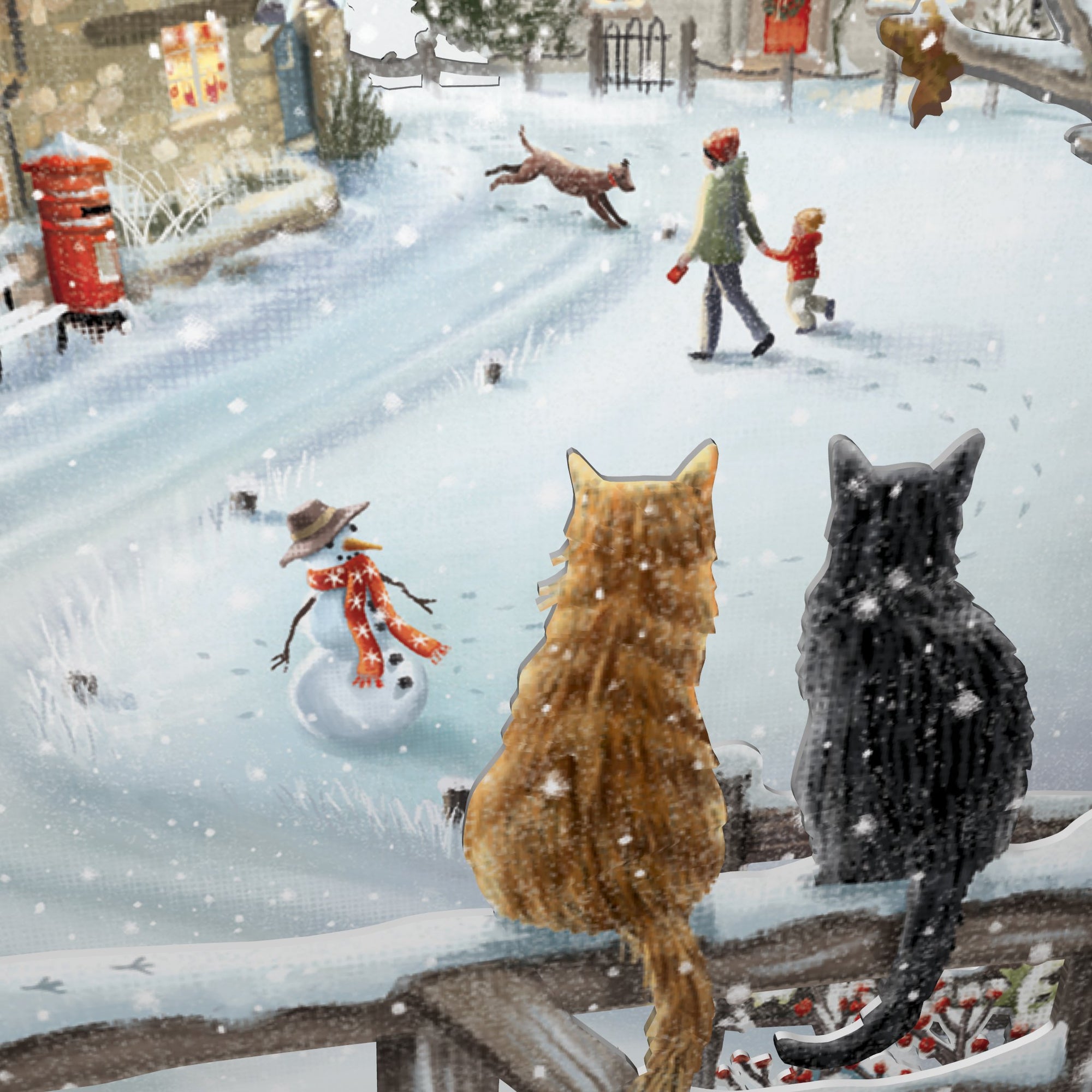 "Let it Snow" - Top of the World Card