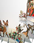 "Santa's Woodland" - Top of the World Christmas Card