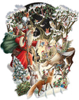 "Santa's Woodland" - Top of the World Christmas Card