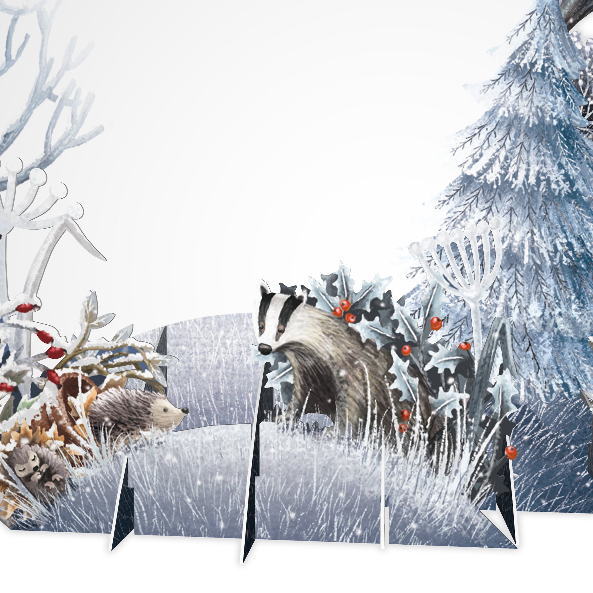 "Silent Night" - Top of the World Card