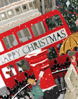 "London" - Top of the World Christmas Card