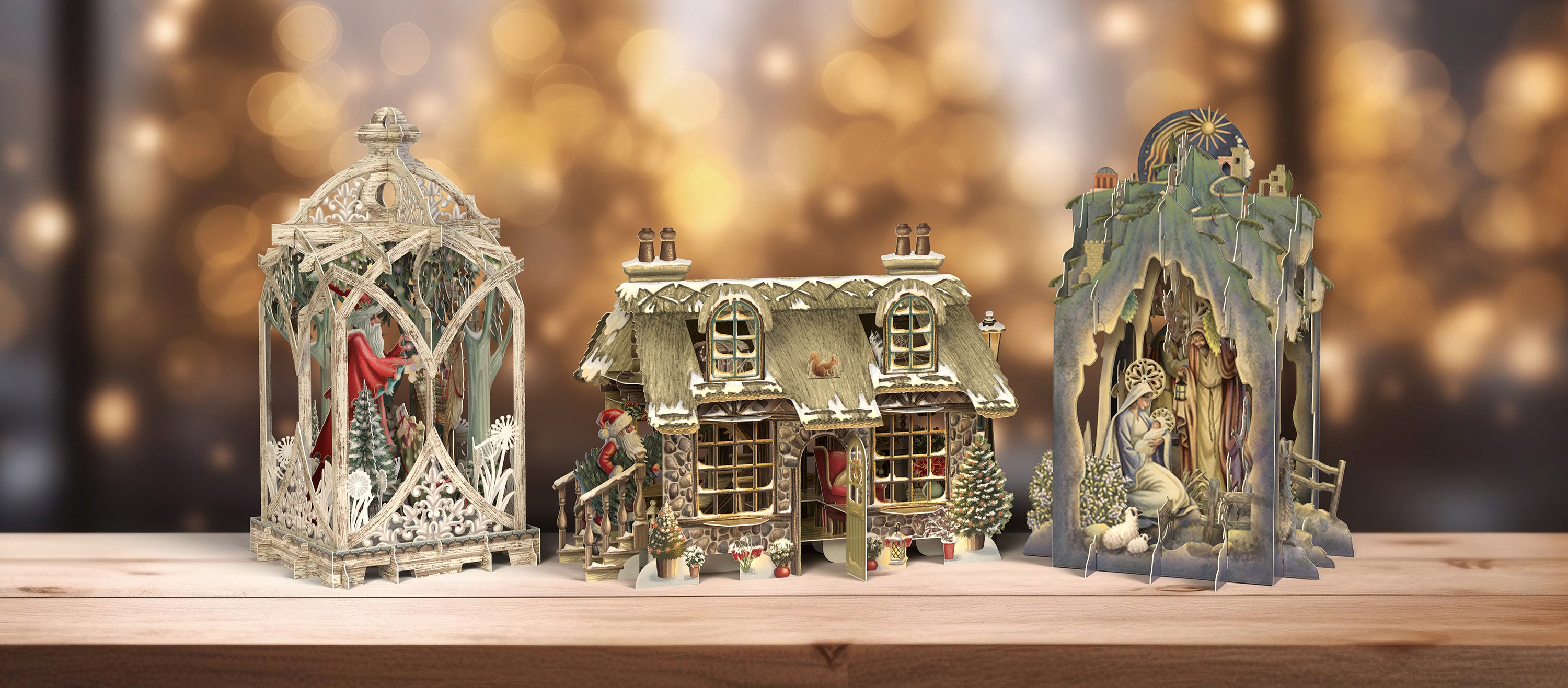 Stunning 3D Christmas Cards & Pop Up Christmas Cards from Me&McQ