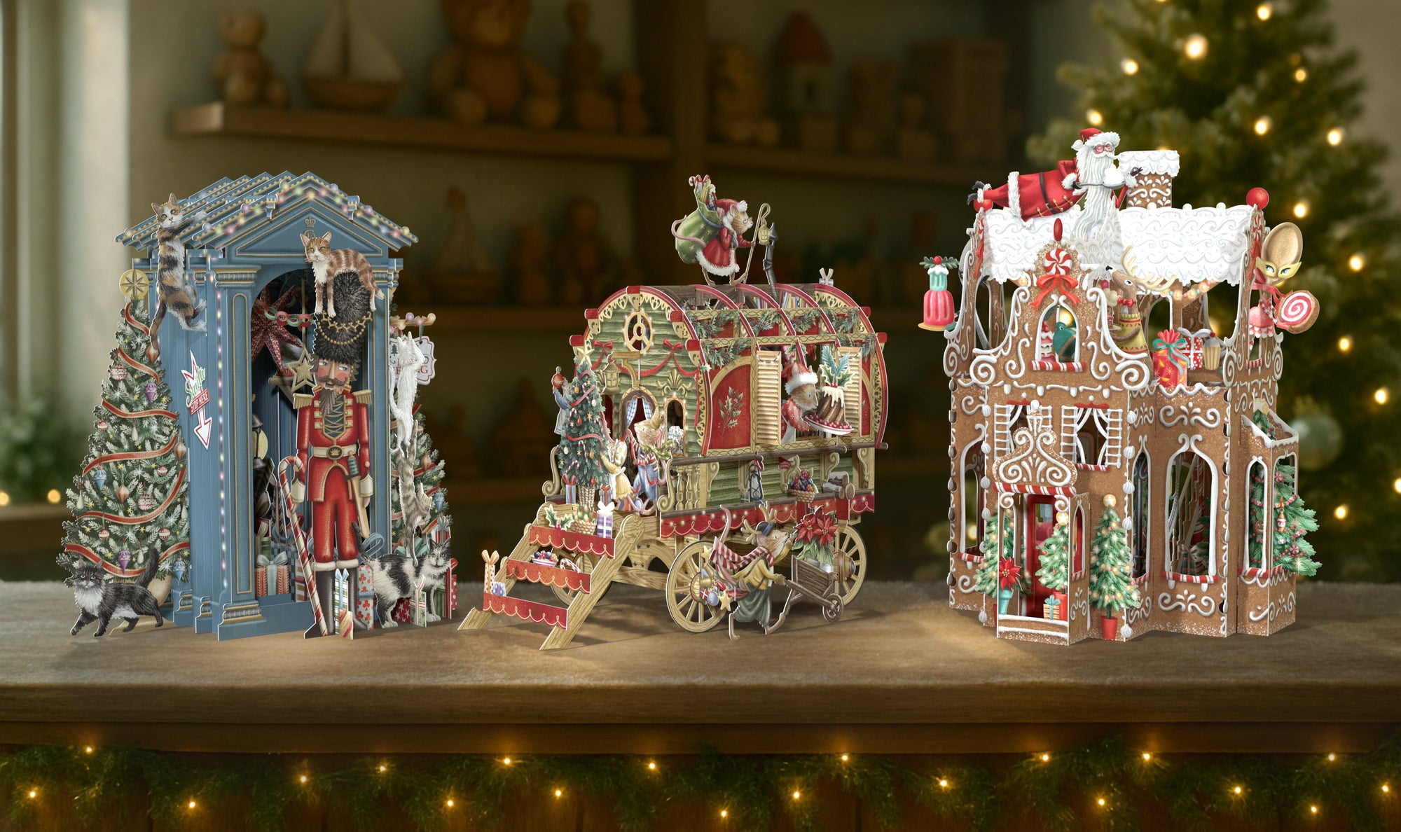 Me&McQ 3D Pop Up Christmas Card 