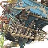 "Sunken Galleon" - 3D Pop Up Greetings Card