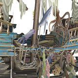 "Sunken Galleon" - 3D Pop Up Greetings Card