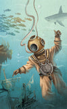 "Sunken Galleon" - 3D Pop Up Greetings Card