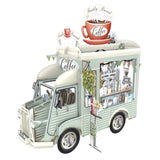 "Coffee Truck" - 3D Pop Up Greetings Card