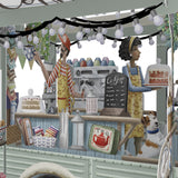 "Coffee Truck" - 3D Pop Up Greetings Card
