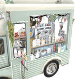"Coffee Truck" - 3D Pop Up Greetings Card