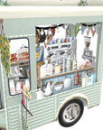 "Coffee Truck" - 3D Pop Up Greetings Card