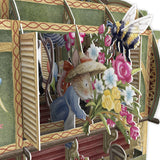 "Mouse Caravan" - 3D Pop Up Greetings Card