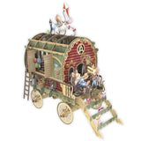 "Mouse Caravan" - 3D Pop Up Greetings Card