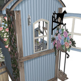 "Betty Blue" - 3D Pop Up Greetings Card