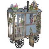 "Betty Blue" - 3D Pop Up Greetings Card