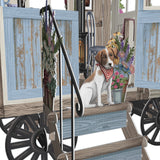 "Betty Blue" - 3D Pop Up Greetings Card