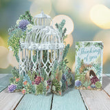 "Succulent Love" Thinking of You - 3D Pop Up Greetings Card