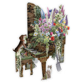 "Abandoned Grand" - 3D Pop Up Greetings Card
