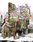 "Abandoned Grand" - 3D Pop Up Greetings Card