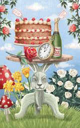 "Rabbit's House" - 3D Pop Up Greetings Card