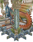 "Book Hoarder" - 3D Pop Up Greetings Card
