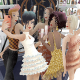 "Champagne" - Top of the World Pop Up Greetings Card