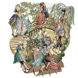 "Masquerade" - Top of the World Pop Up Greetings Card
