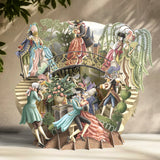 "Masquerade" - Top of the World Pop Up Greetings Card