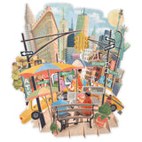 "New York, New York"  Top of the World Pop Up Greetings Card