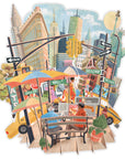 "New York, New York"  Top of the World Pop Up Greetings Card