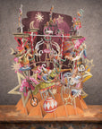"Acrobats"  Top of the World Pop Up Greetings Card