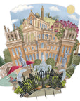 "Blenheim Palace"  Top of the World Pop Up Greetings Card