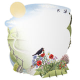 "Spring Hares" Top of the World Pop Up Greetings Card